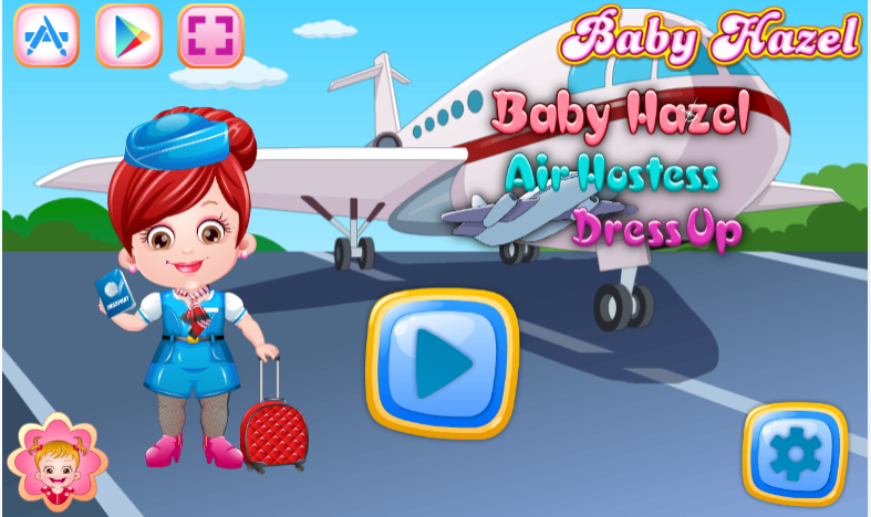 Baby Hazel Air Hostess Dressup thumbnail